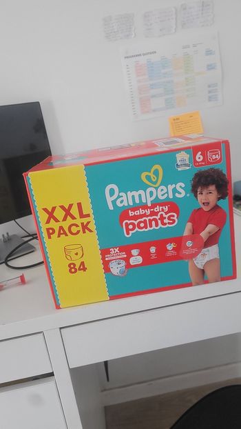 Couches pampers pants T6
