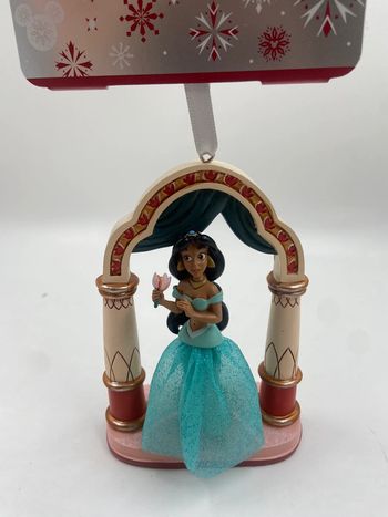 Ornement de Noël carnet de croquis Disney Jasmine Fairytale Moments 2021 - Aladdin