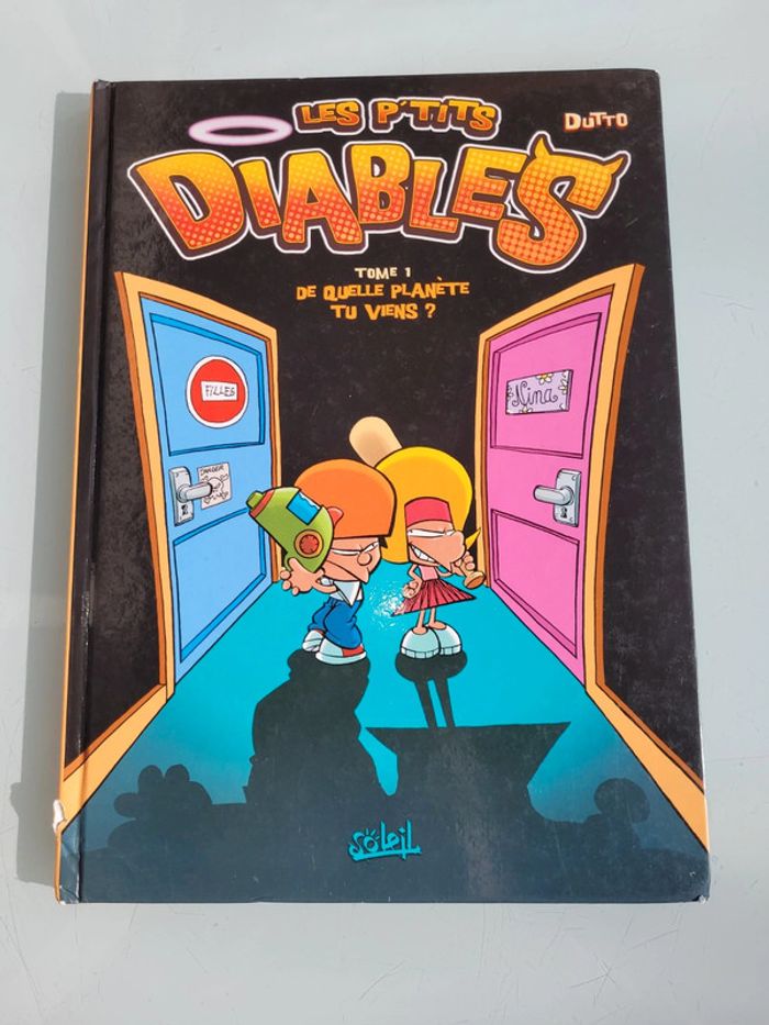 16 BD Les P'tits Diables 1, 2, 4, 6, 8, 9, 10, 11, 12, 14, 15, 21, 24 et 26 et 2 Compil' - photo numéro 3