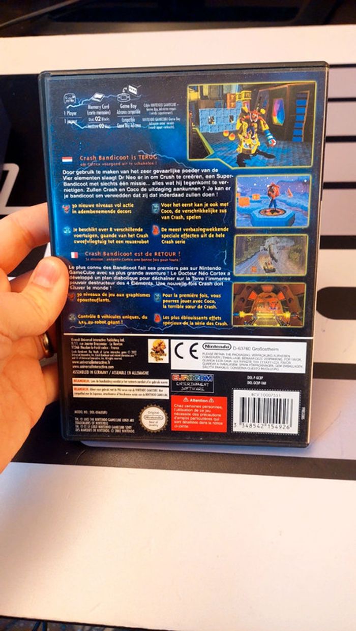 Crash bandicoot de wraak van cortex gamecube complet francais - photo numéro 9