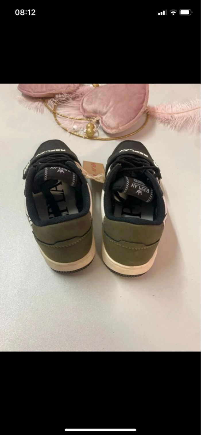Baskets - Replay – Style urbain affirmé - Taille 31 - photo numéro 4
