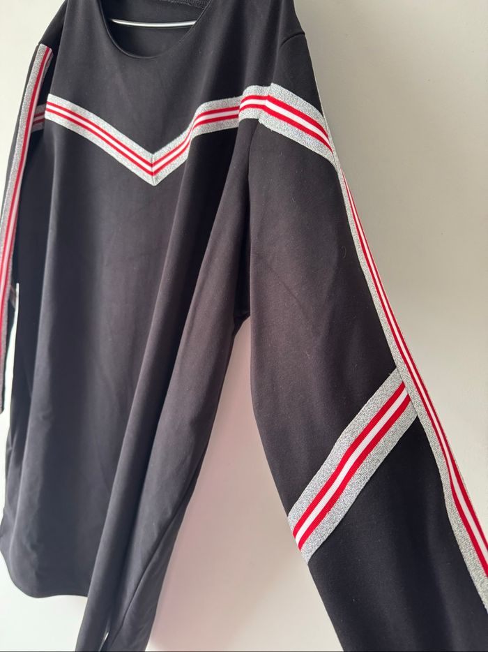 👗robe pull noir argenté - taille 56 castaluna - très bon état - photo numéro 5