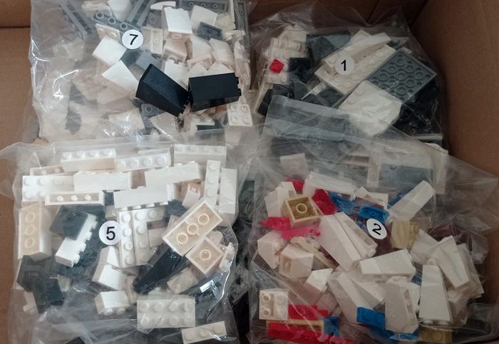 🤩culte !! v les visiteurs 1983 navette de transport+ chasseur visiteurs à construire - photo numéro 16