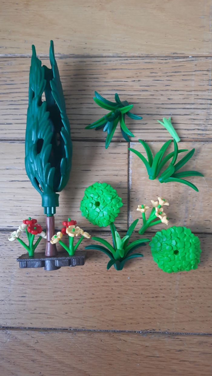 Lot plantes playmobil