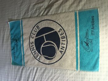 Serviette en éponge Tennis Club Antibes
