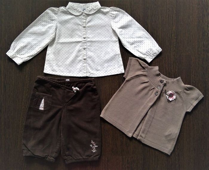 Ensemble 3 pieces en 6 mois