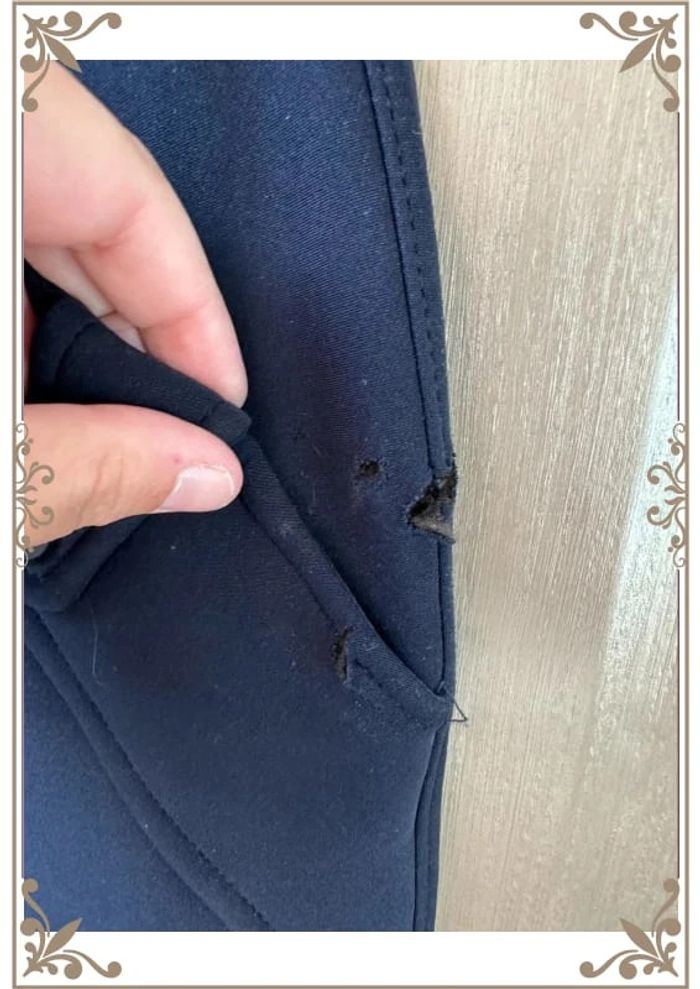 Pantalon doublé bleu marine 4XL / 5XL - photo numéro 5