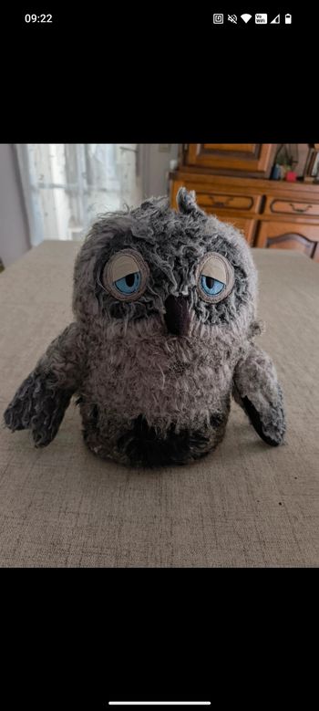 Peluche hibou doc nightmare