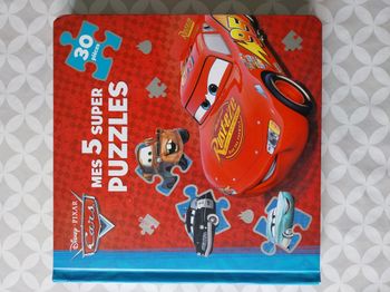 Mes 5 puzzles cars