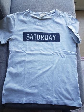 T-shirt bleu femme H&M
