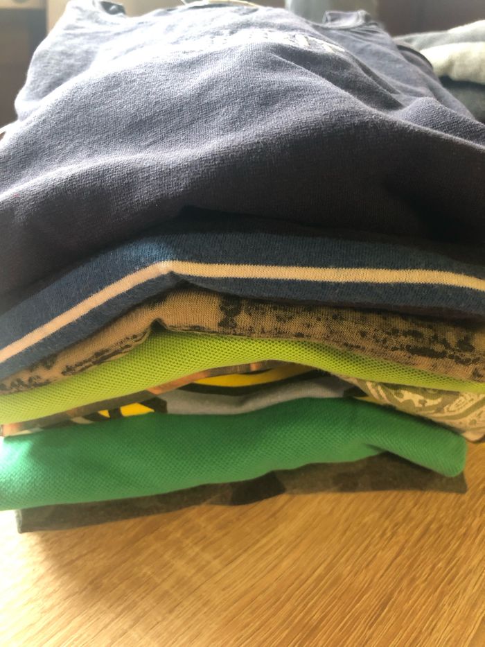 8 T-shirts manches courtes