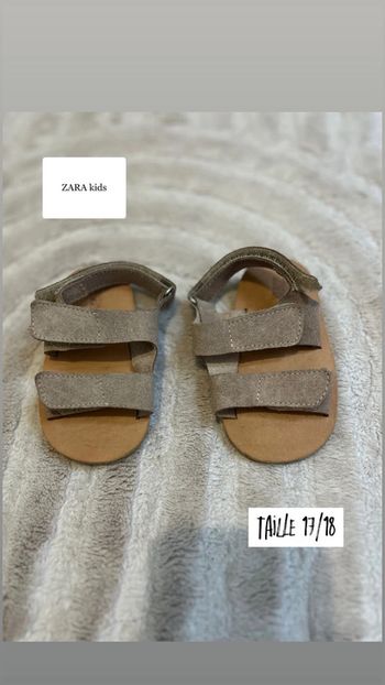 Sandales Zara taille 17/18