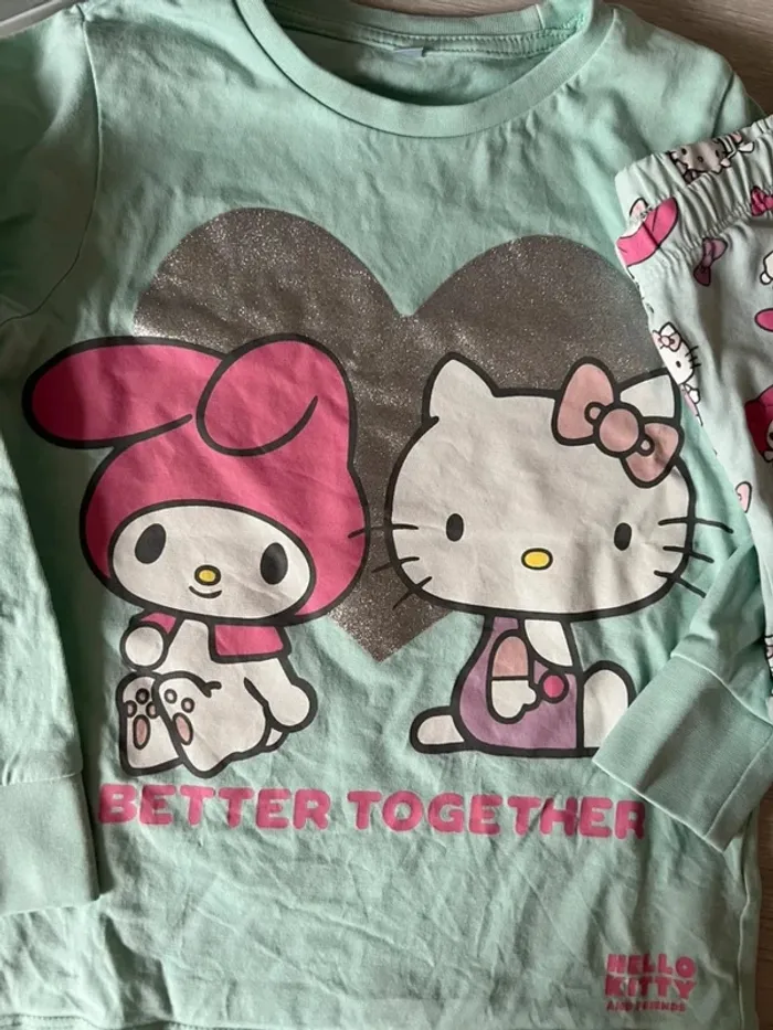Pyjama mi saison C&A hello Kitty 5 ans - photo numéro 2