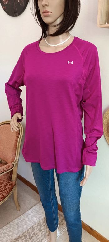 Sweat femme sport violet cold gear taille xl