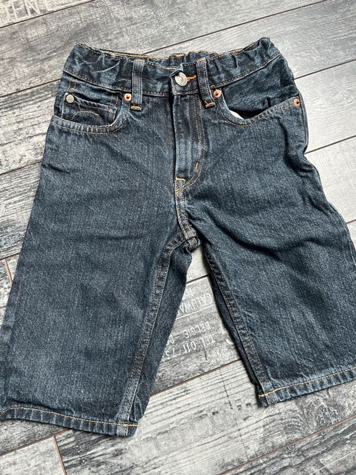Bermuda jean 5/6 ans