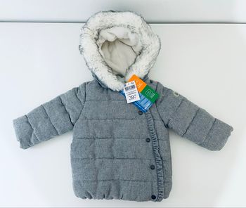 Manteau fourré Obaïbi 12 mois