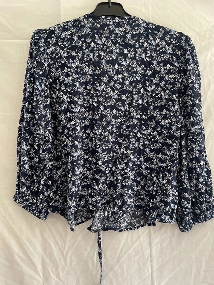 blouse Pigalle marine taille S - photo numéro 2