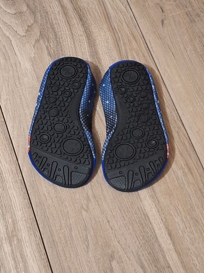 Chausson chaussure mixte garçon fille plage gymnase piscine astronaute bleu - photo numéro 2