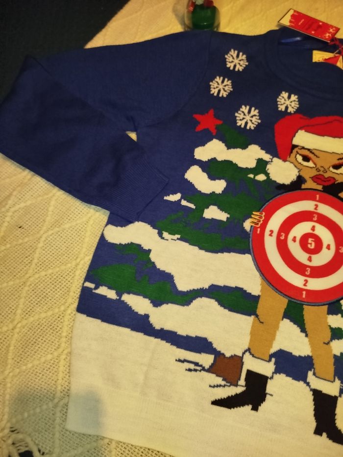 🎯 Pull de Noël d’exception T.S– pour ceux qui visent juste ! 🎯 - photo numéro 4