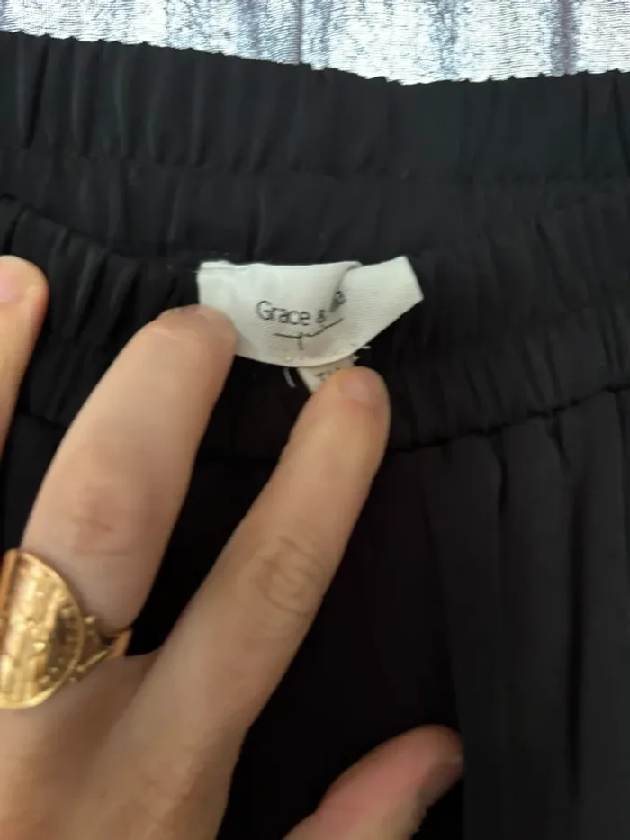 Pantalon noir ample - photo numéro 4