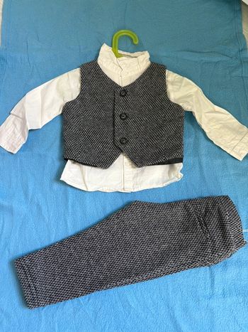 Ensemble fille à carreau