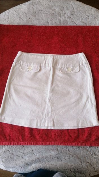 Mini jupe blanche Taille 38 - 3 suisses