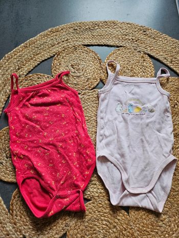 Lot 2 bodies bretelles