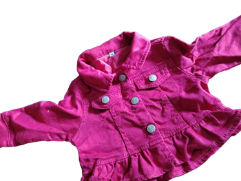Veste rose fuschia taille 6 mois fille