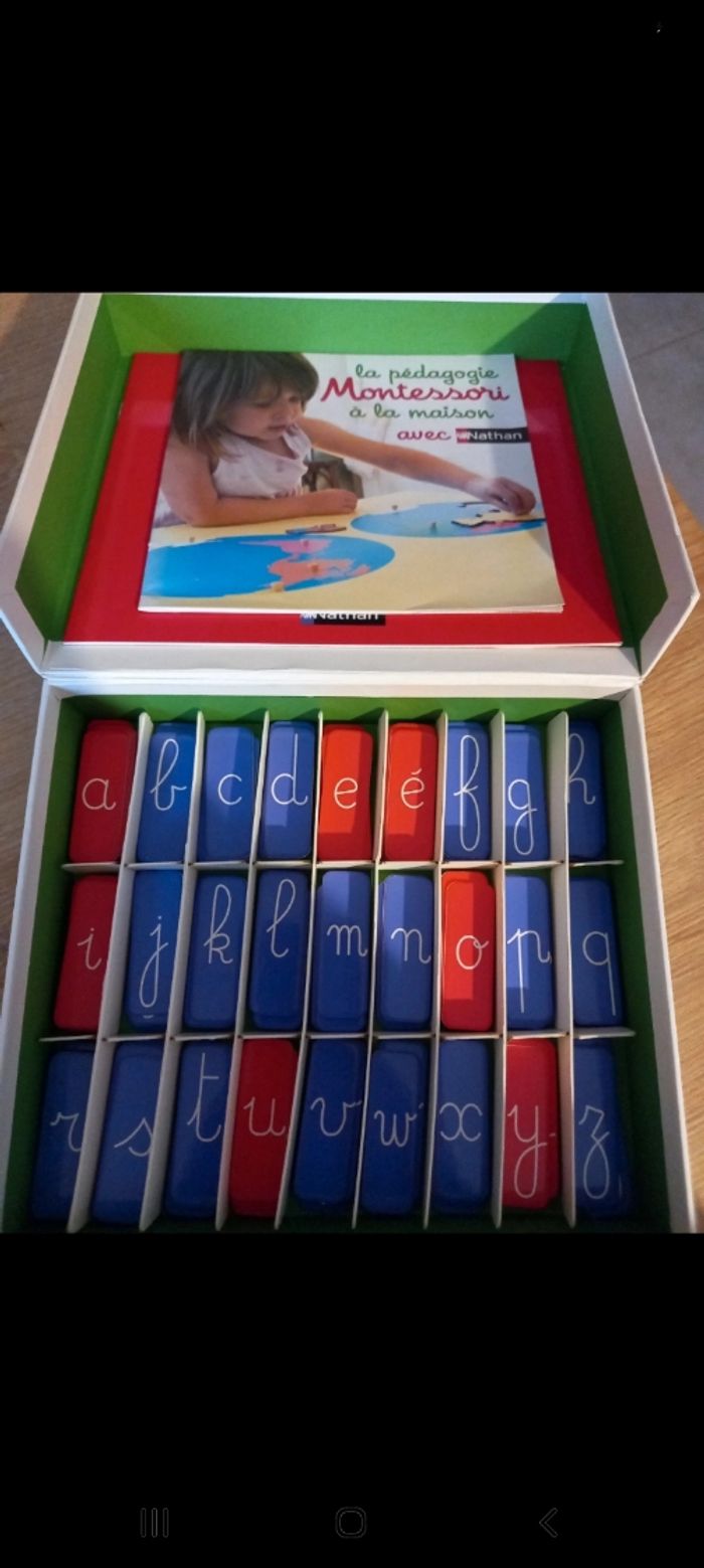 Coffret de lecture montessori - photo numéro 3