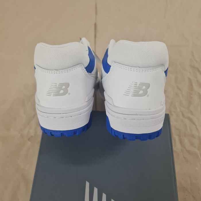 New balance 550 blanches et bleues 40,5 - photo numéro 3