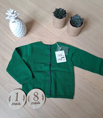 🌸 Très joli gilet Absorba 2 en 1 fille 18 mois neuf 🌸