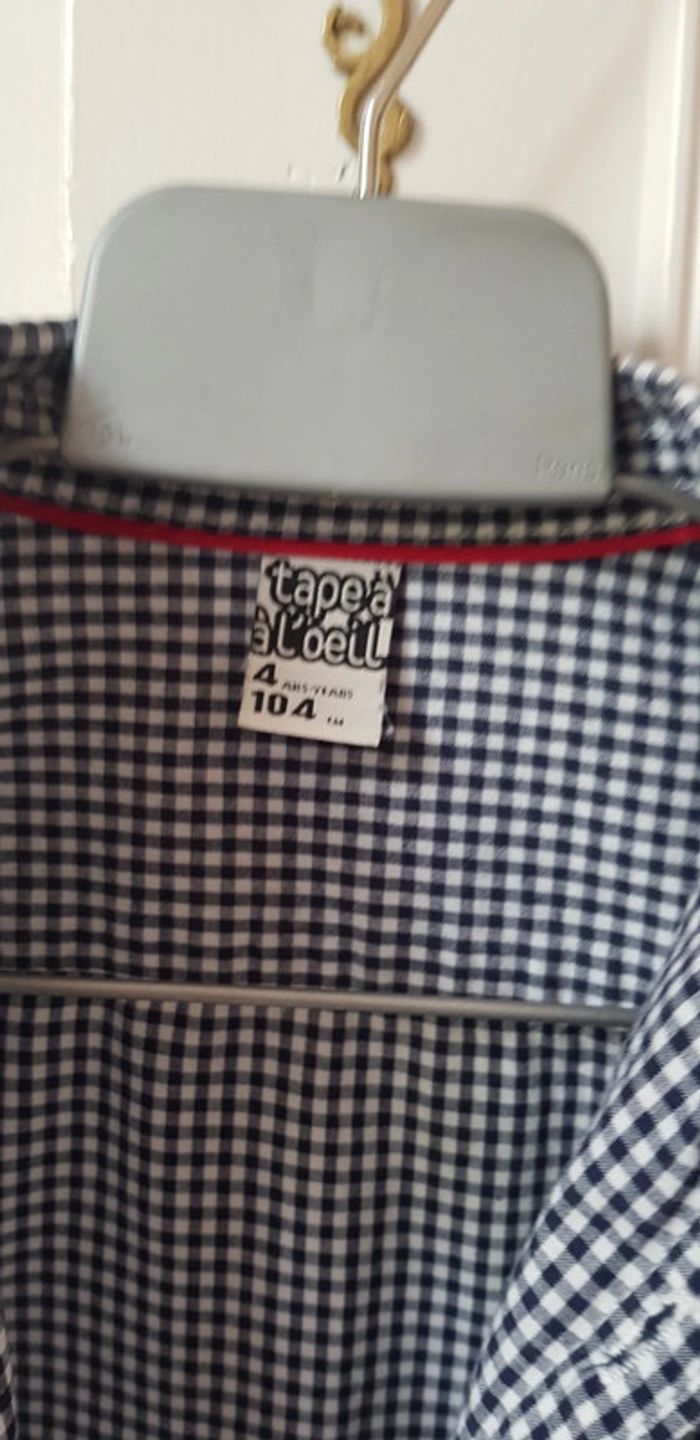 Chemise tape à l'oeil 4 ans - photo numéro 3