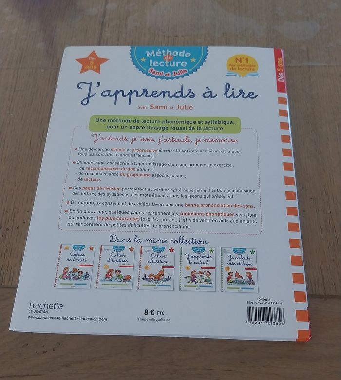 J apprends à lire avec Sami et Julie en très bon état - photo numéro 2