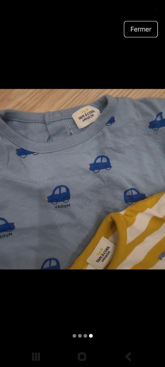 Lot 4 t-shirts ml - photo numéro 4