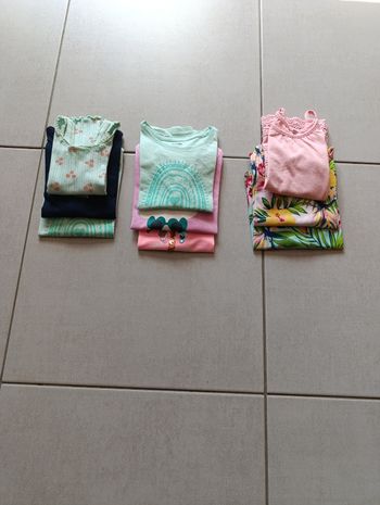 Lot de 9 tee-shirts 4 ans