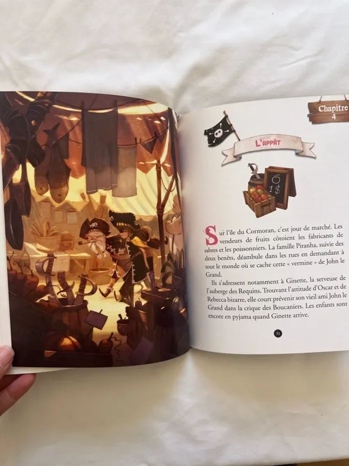 Livre bande de pirates - photo numéro 5