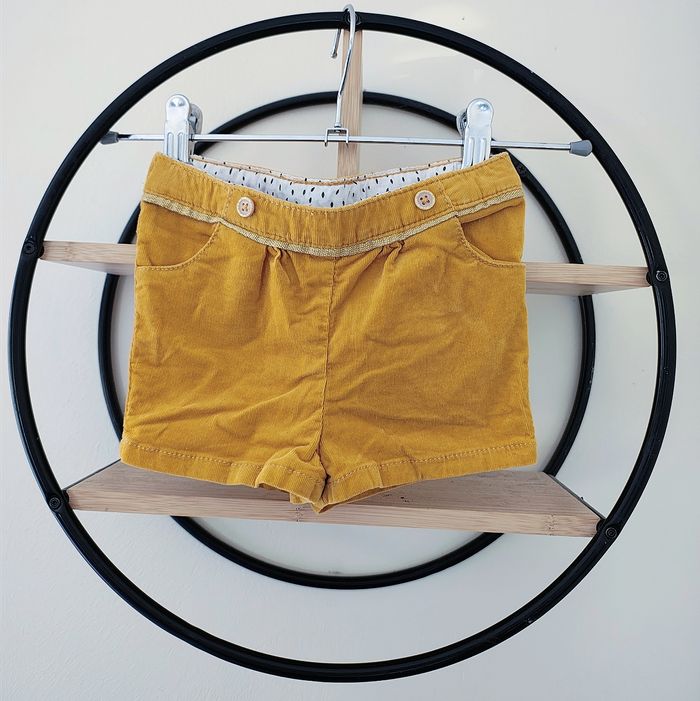 9 mois short côtelé tape a l'oeil automne hiver