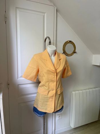 Blazer orange pastel