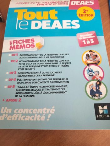 Tout le DEAES Foucher 120 fiches
