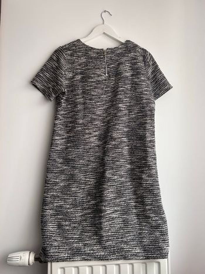 Robe tricoté noir gris Naturally Lyly taille 44 - photo numéro 2