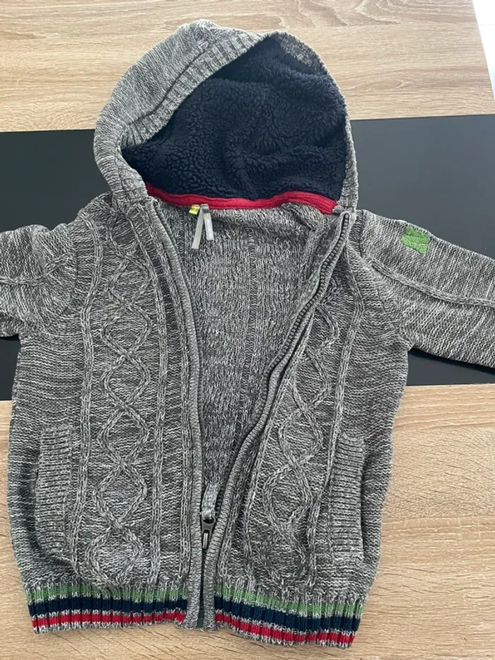 Gilet zippé 5 ans - photo numéro 4