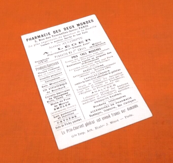 3 Chromos anciens Le théâtre à travers les âges - photo numéro 2