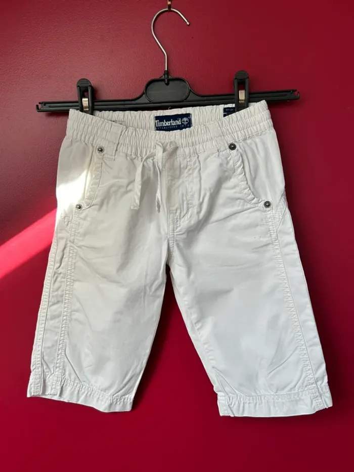 Bermuda garçon timberland 5- 6 ans - photo numéro 3