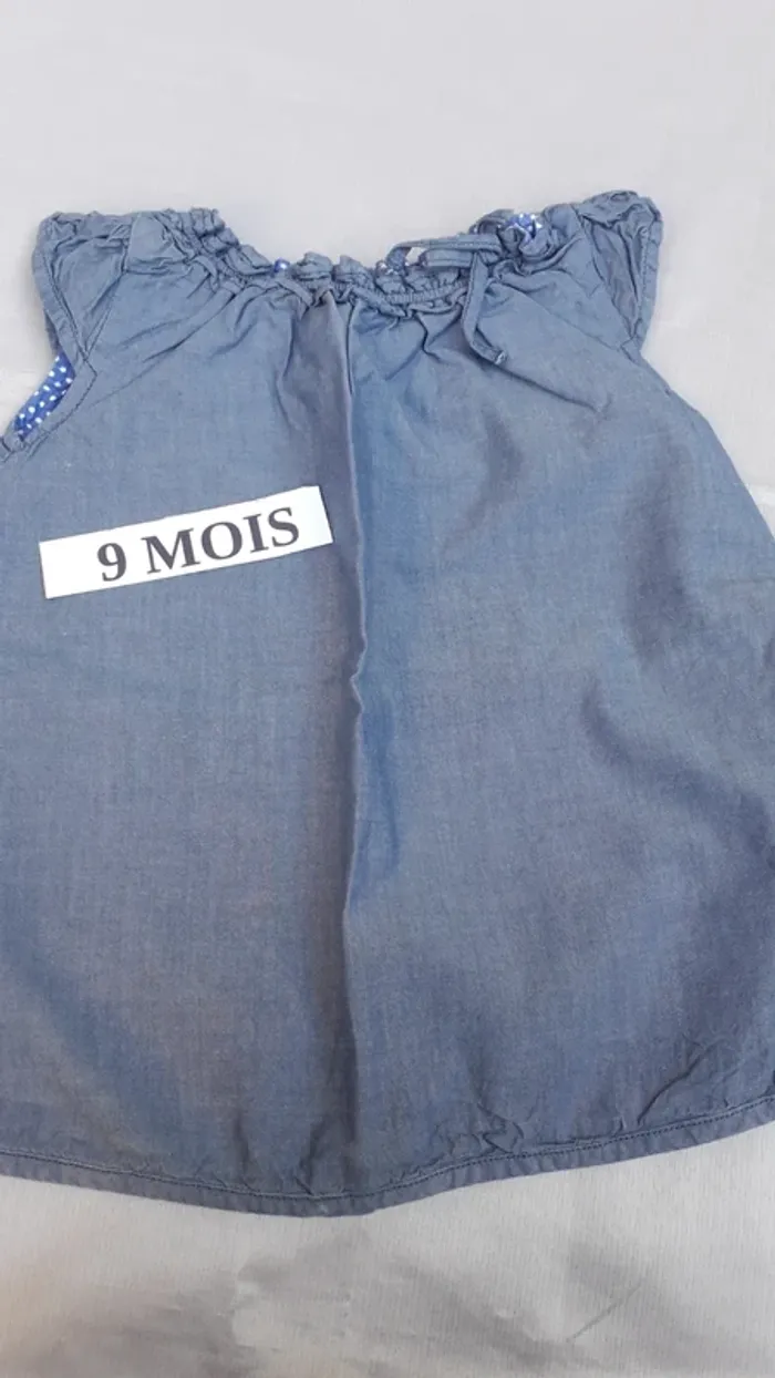 Robe d'été 9 mois 71 cm