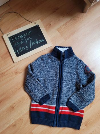 Gilet sergent major 4 ans