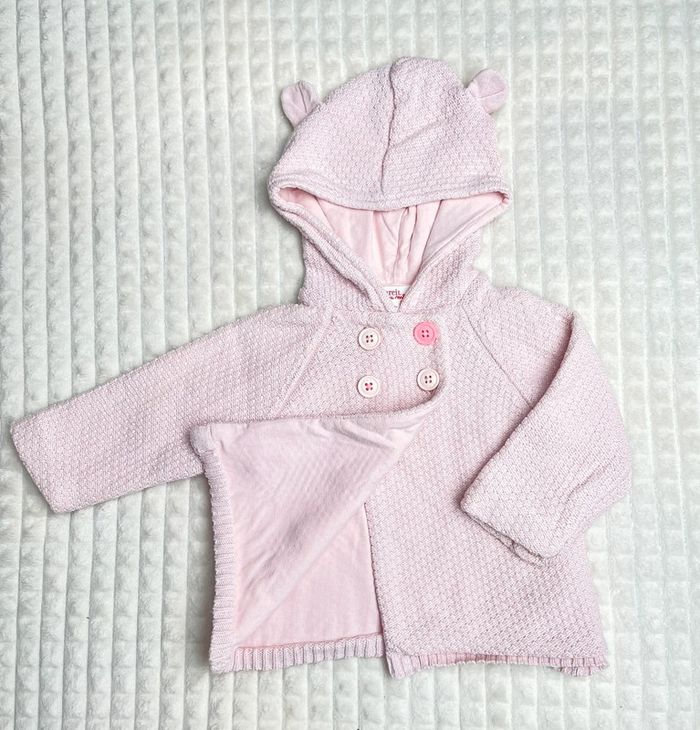 Veste fille à capuche 12 mois, DPAM