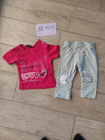 Lot legging + t-shirt