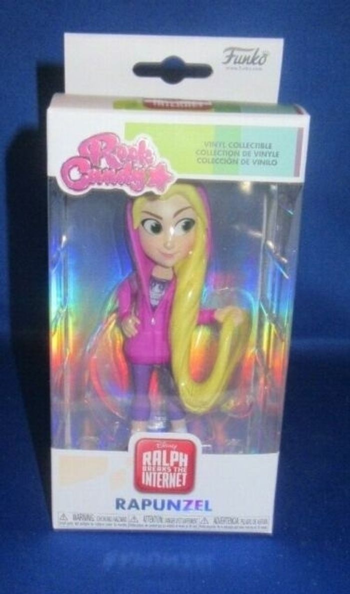 Figurine raiponce rock candy funko