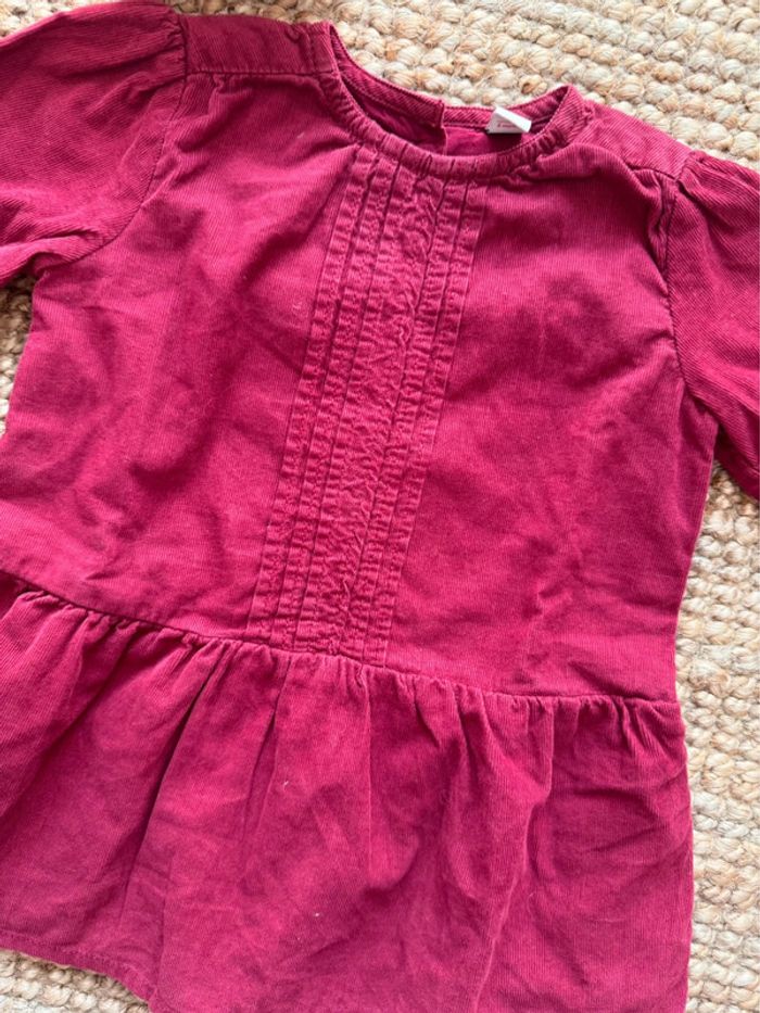 Robe velours côtelé Esprit 6mois / 68cm - photo numéro 2