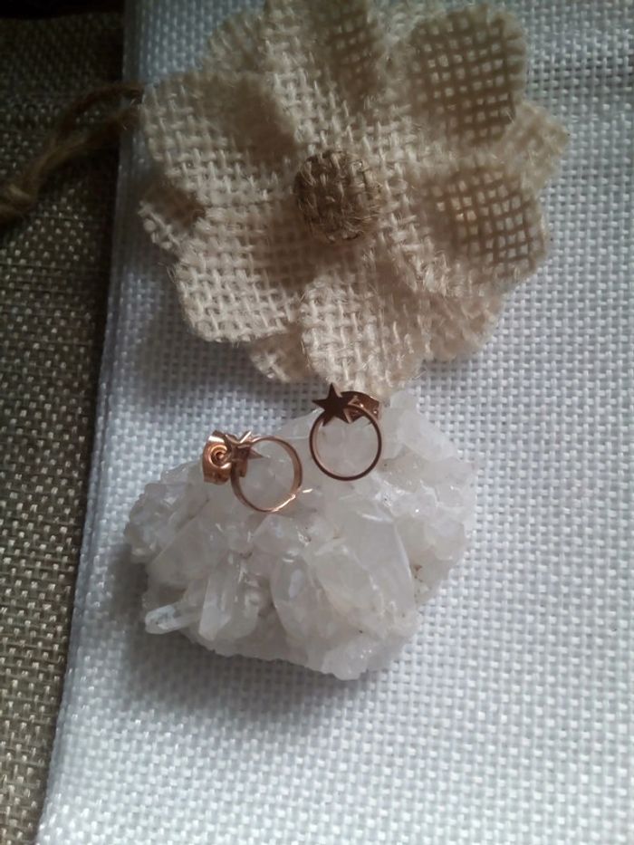 Boucles cercles étoilés 🌟. - photo numéro 4